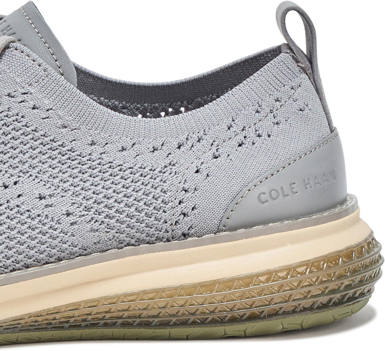 imageCole Haan Mens Og Energyweave Stitchlite Wing OxfordsSea StoneOlive