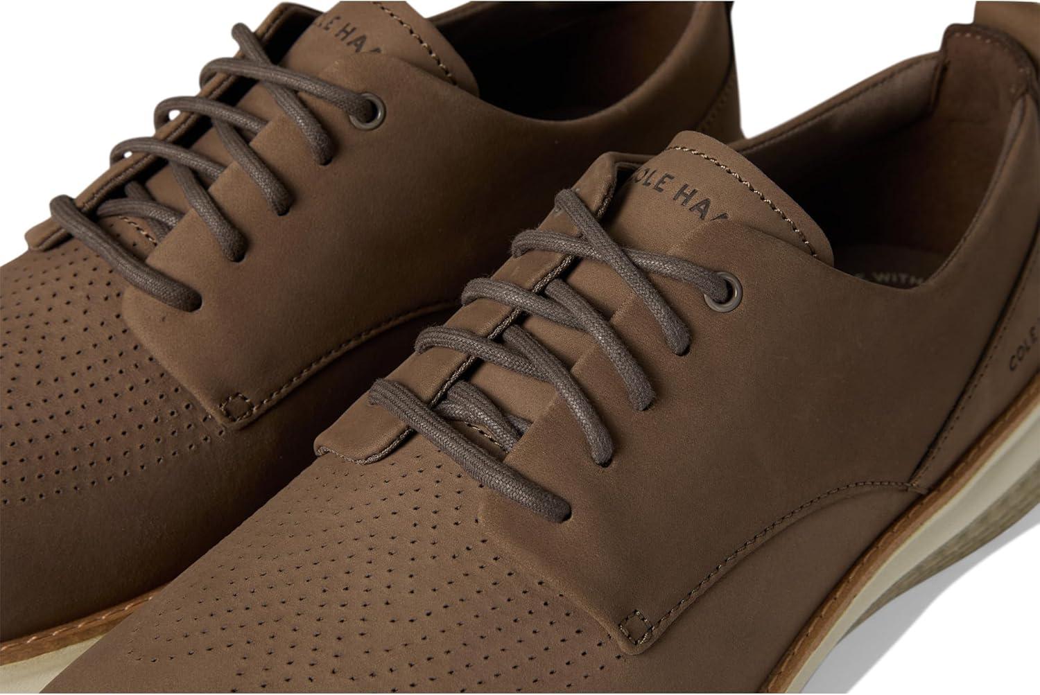 imageCole Haan Mens Originalgrand Energyweave Plain Toe Ox OxfordMorl NbkIrsh Coff