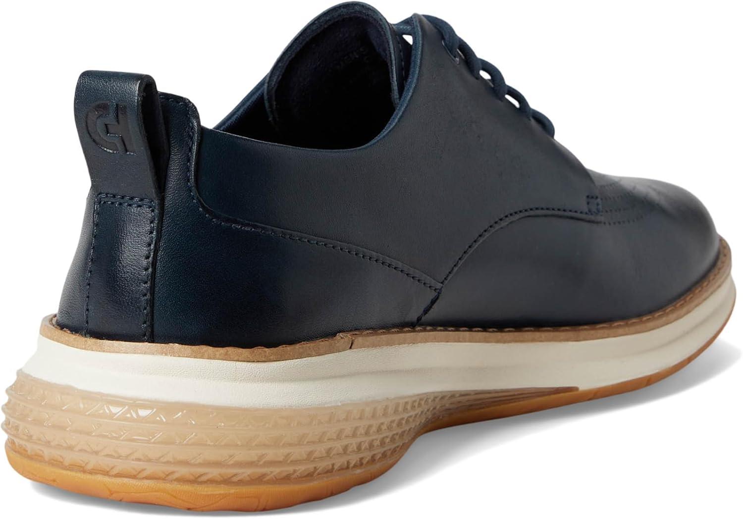 imageCole Haan Mens Originalgrand Energyweave Plain Toe Ox OxfordNavy Blzr NbkIvry