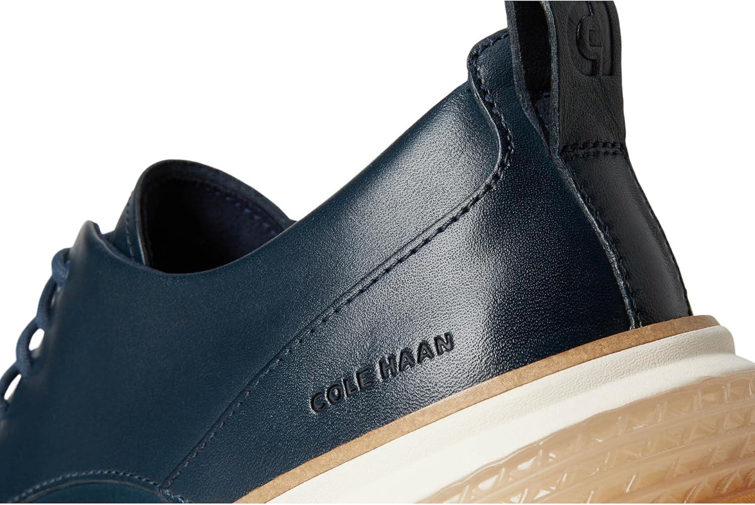 imageCole Haan Mens Originalgrand Energyweave Plain Toe Ox OxfordNavy Blzr NbkIvry