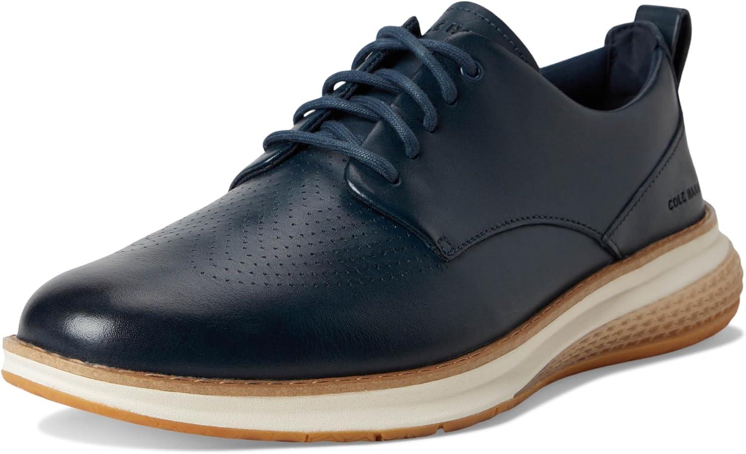 imageCole Haan Mens Originalgrand Energyweave Plain Toe Ox OxfordNavy Blzr NbkIvry