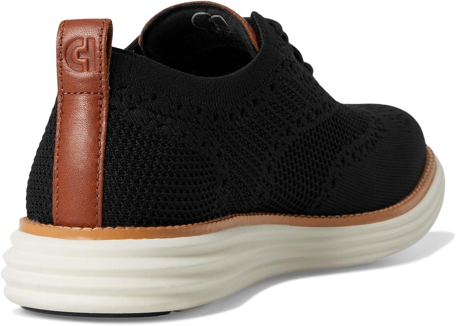 imageCole Haan Mens Originalgrand Remastered Stitchlite OxfordsBlkBrit Tan