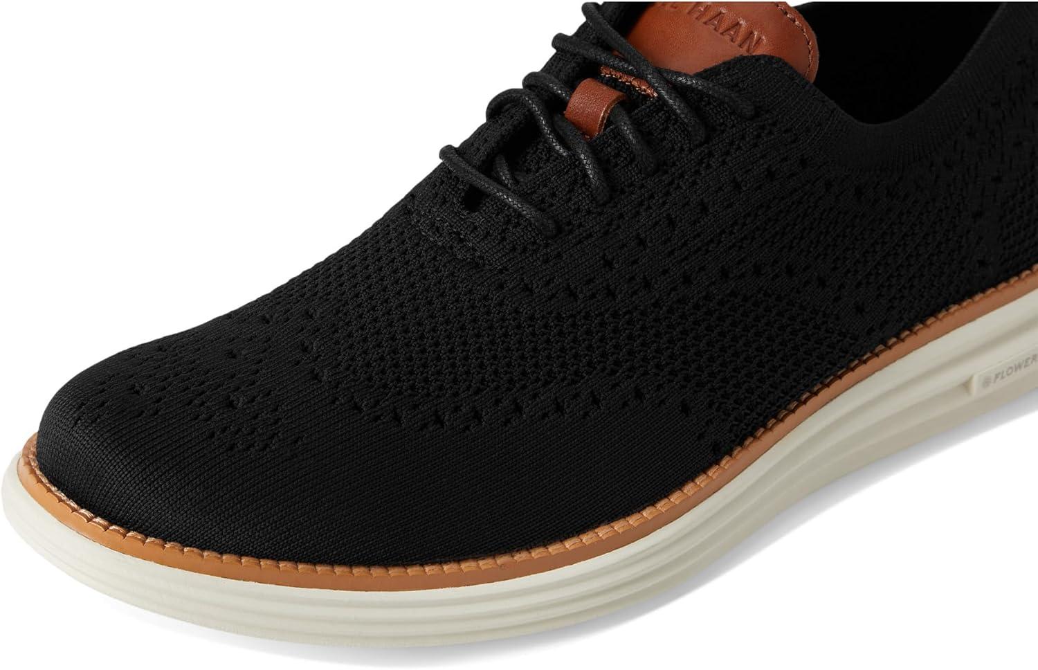 imageCole Haan Mens Originalgrand Remastered Stitchlite OxfordsBlkBrit Tan