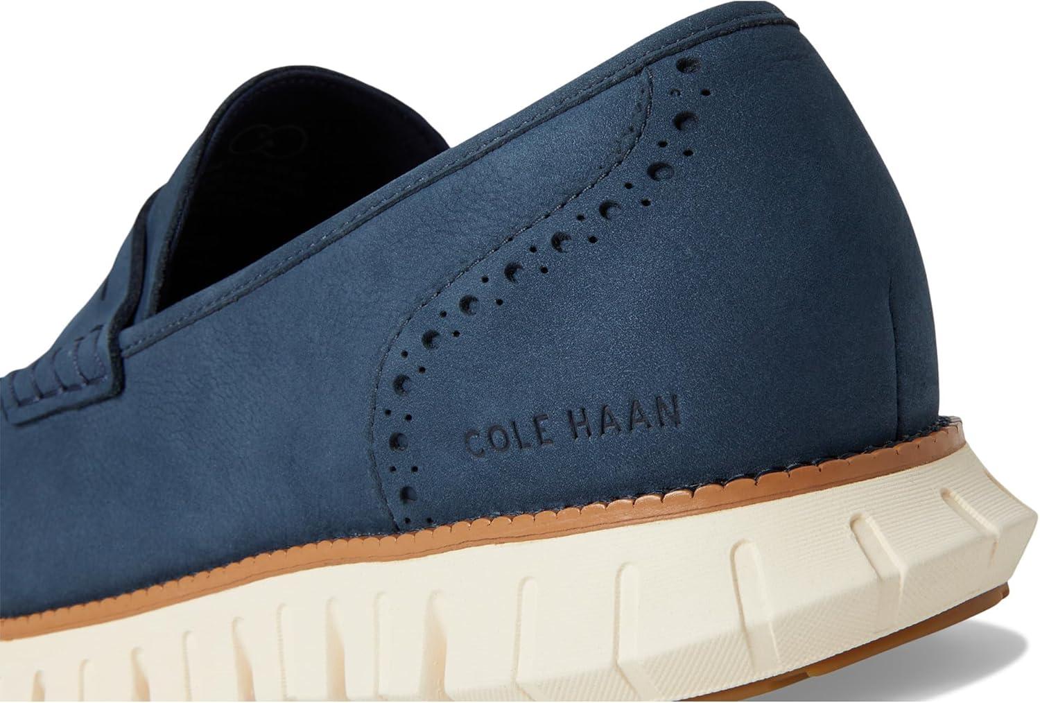 imageCole Haan Mens Zerogrand Remastered Penny LoafersBig Dip NbkTan