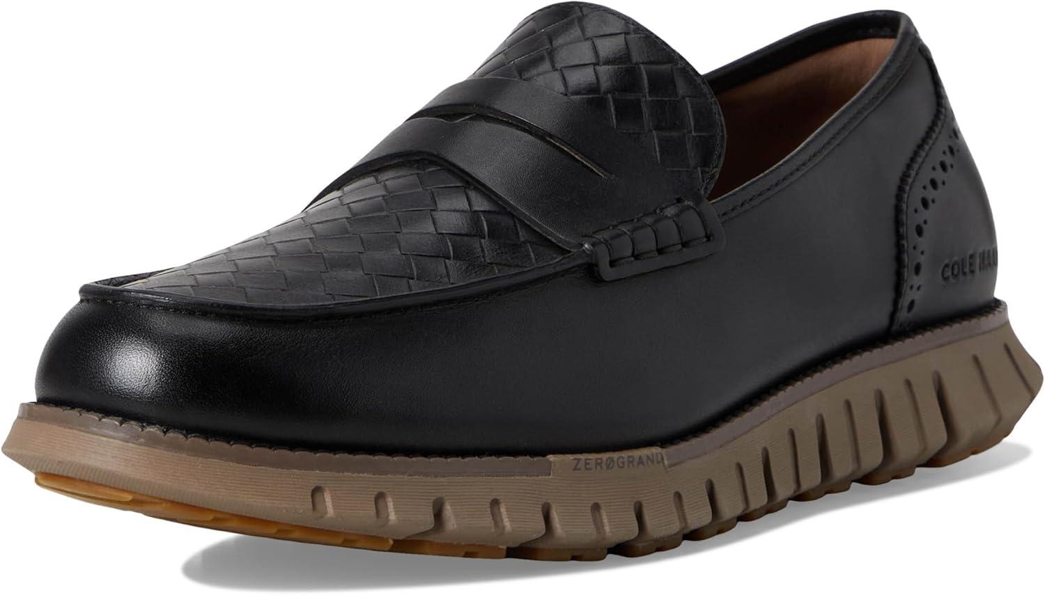 imageCole Haan Mens Zerogrand Remastered Penny LoafersBlkLavaIrsh Coff