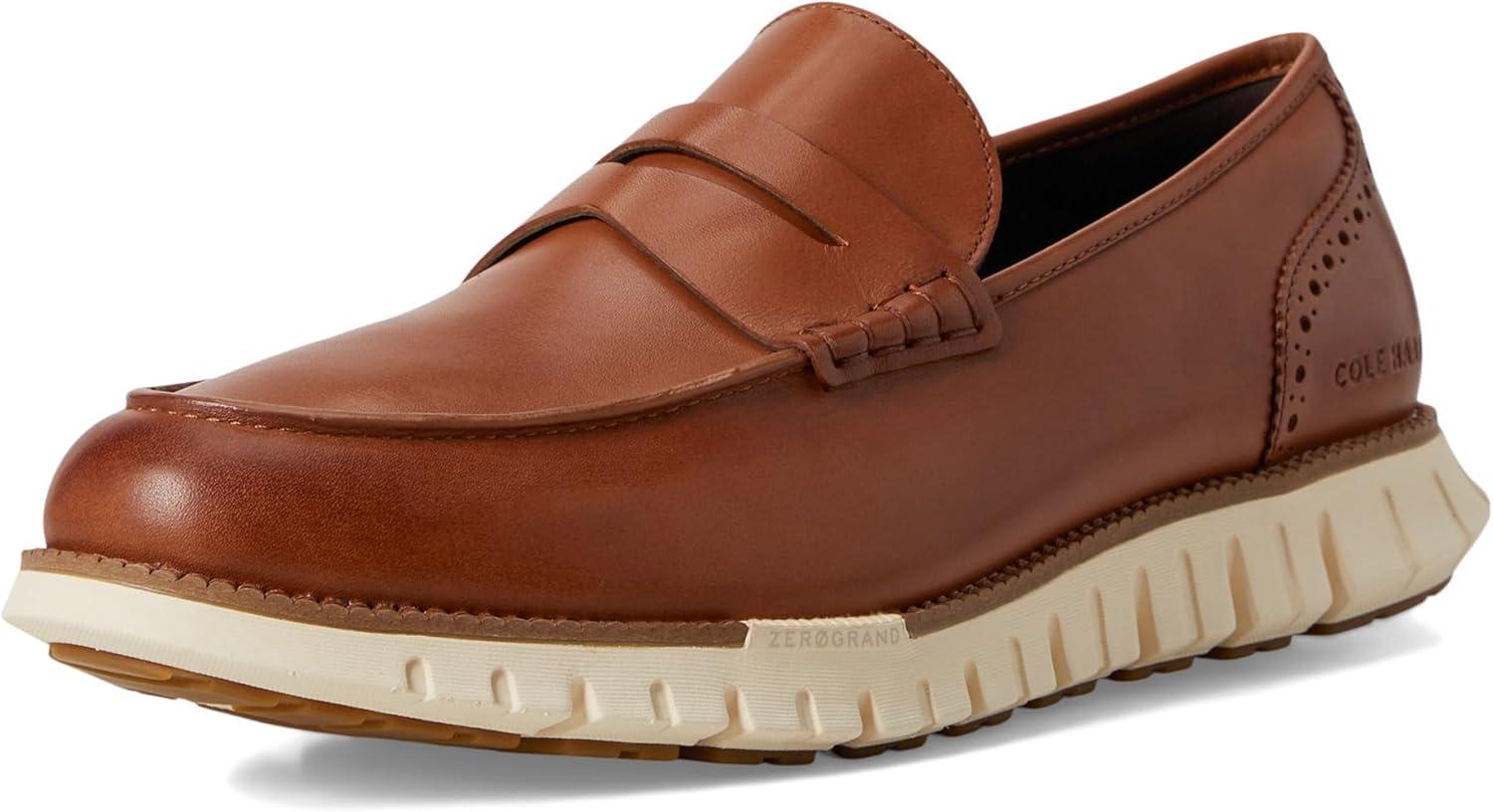 imageCole Haan Mens Zerogrand Remastered Penny LoafersBritish TanTan