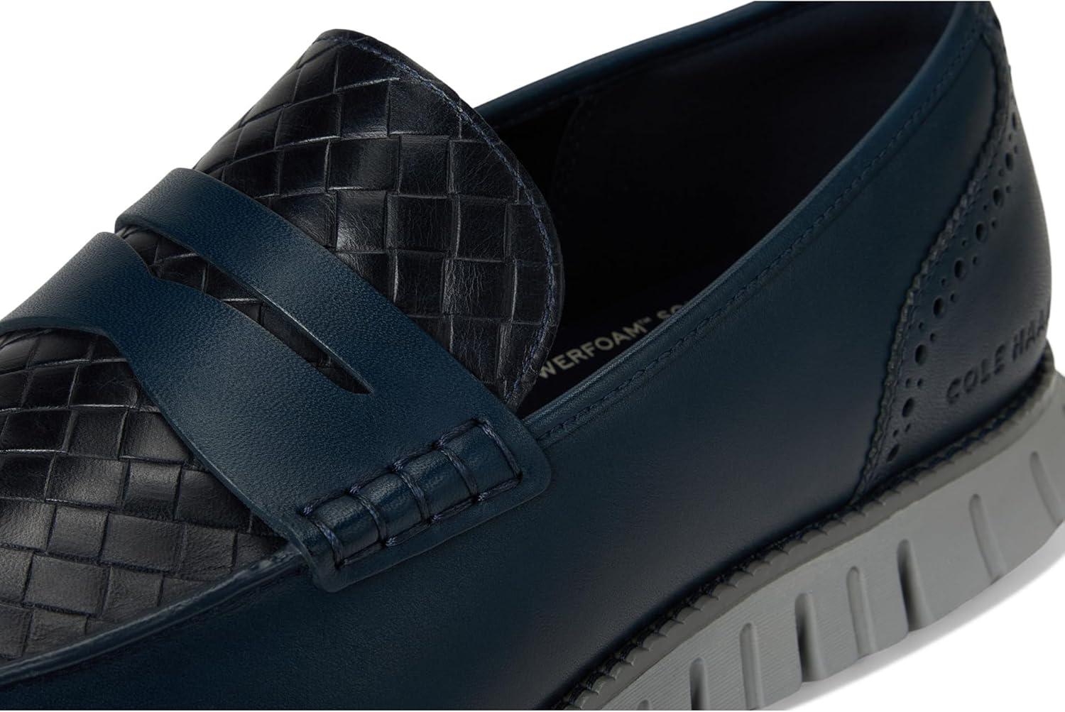 imageCole Haan Mens Zerogrand Remastered Penny LoafersNavy BlzrLava Smk
