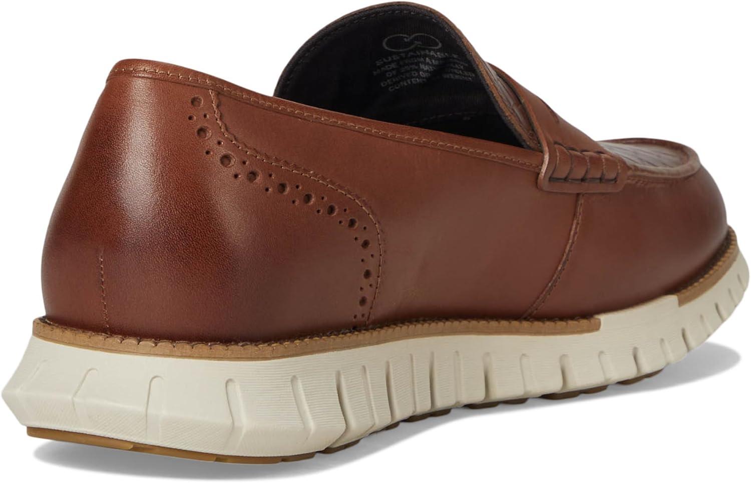 imageCole Haan Mens Zerogrand Remastered Penny LoafersWoodburyNat Tan
