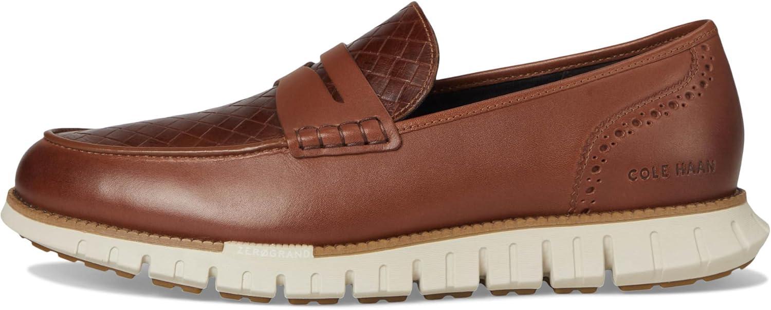 imageCole Haan Mens Zerogrand Remastered Penny LoafersWoodburyNat Tan