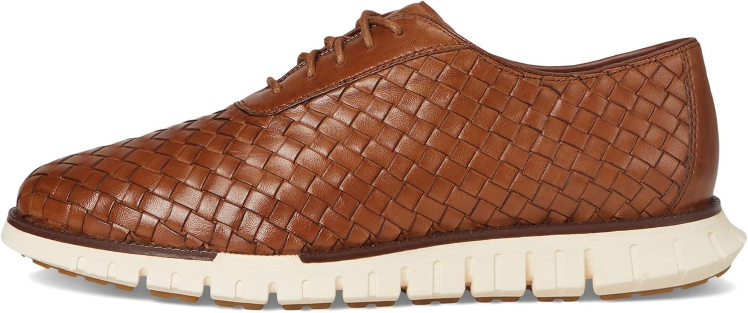 imageCole Haan Mens Zerogrand Remastered Woven OxfordsBritish TanDk Nat