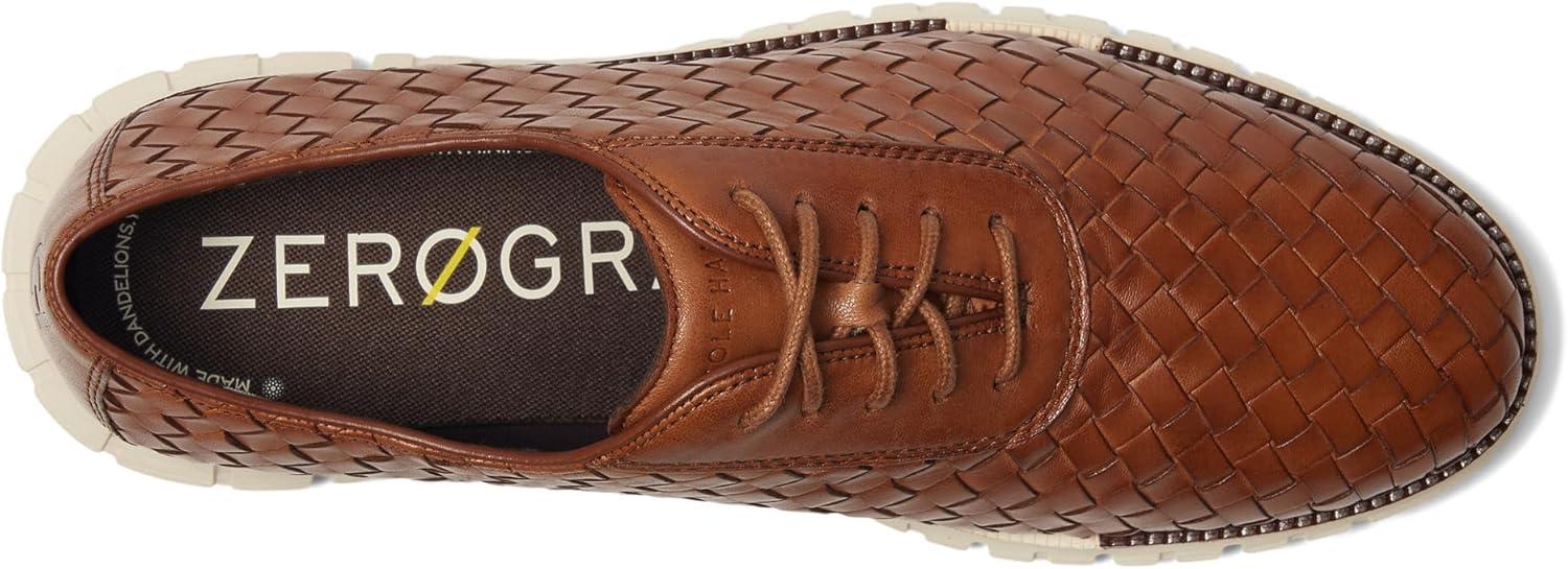 imageCole Haan Mens Zerogrand Remastered Woven OxfordsBritish TanDk Nat