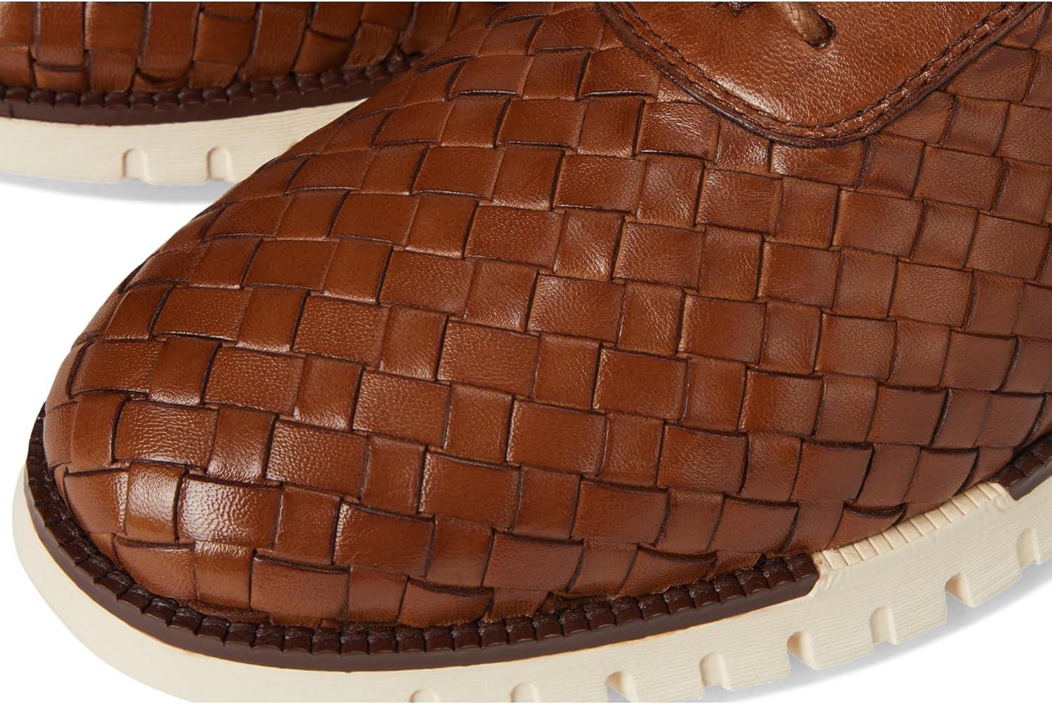 imageCole Haan Mens Zerogrand Remastered Woven OxfordsBritish TanDk Nat