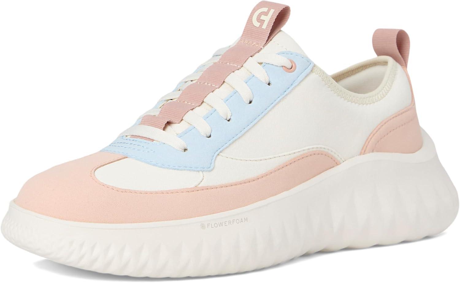 imageCole Haan Womens Generation Zerogrand 2 TToe SneakersIvoryCameo Rose