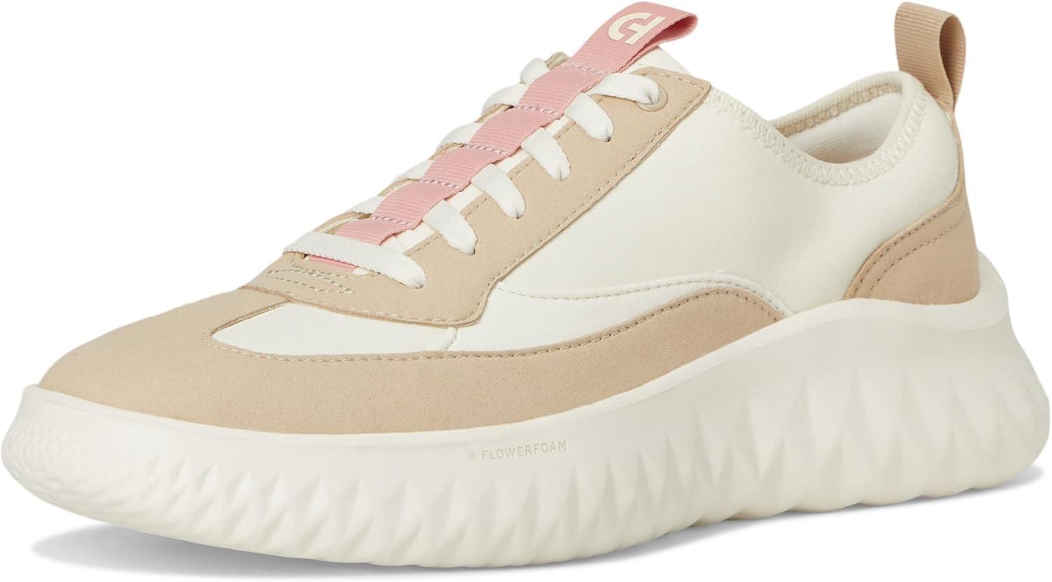 imageCole Haan Womens Generation Zerogrand 2 TToe SneakersIvorySesameZephr