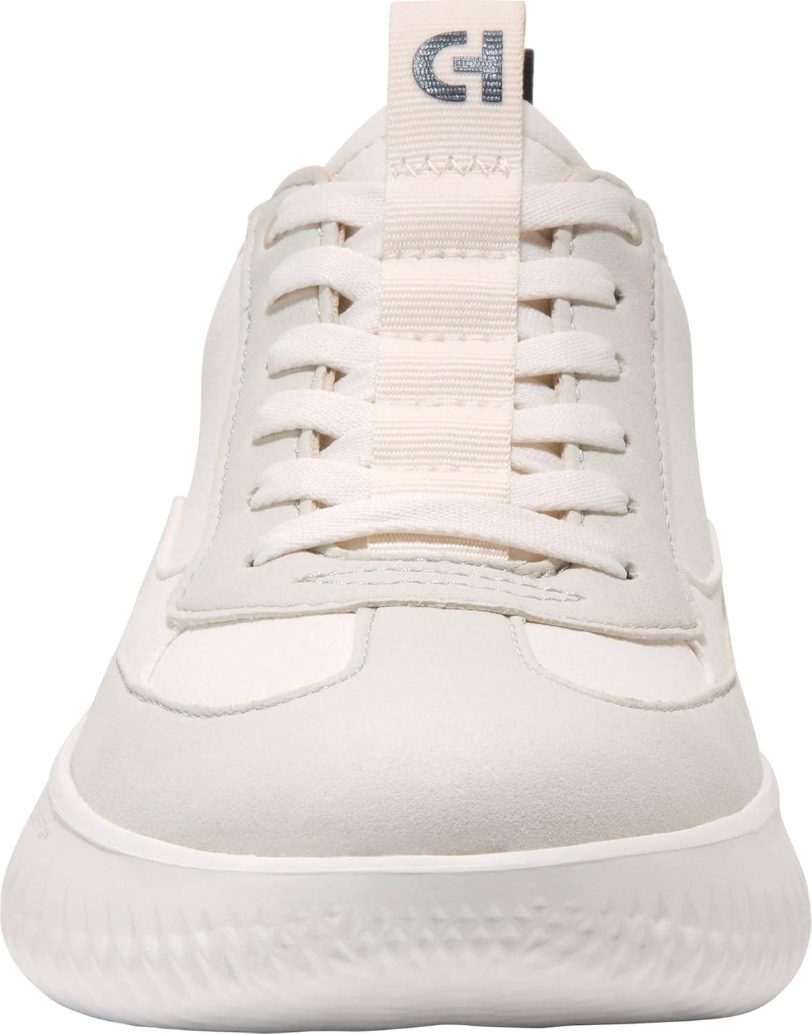 imageCole Haan Womens Generation Zerogrand 2 TToe SneakersIvrySilv BrchBlk