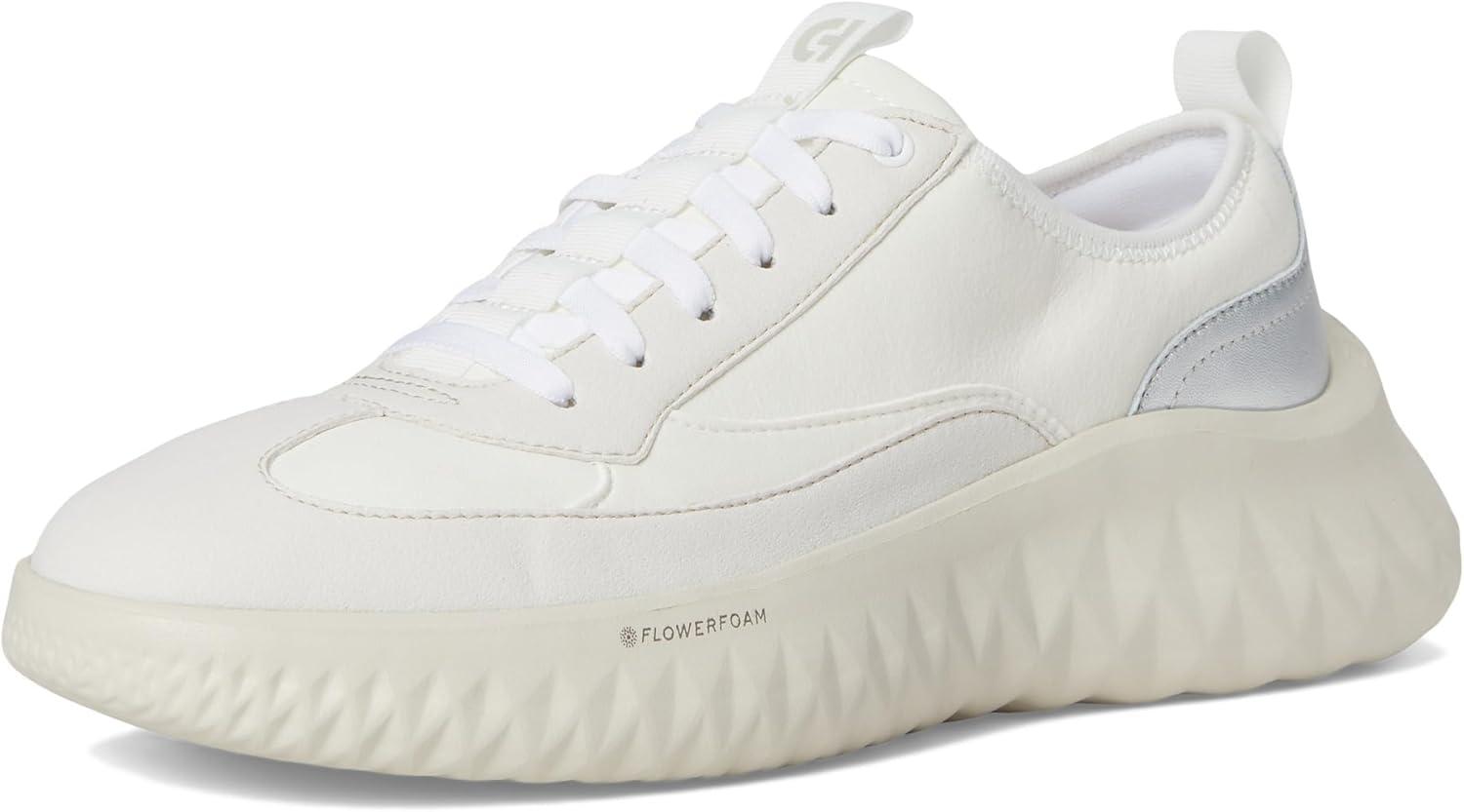 imageCole Haan Womens Generation Zerogrand 2 TToe SneakersWhiteNimbus Cld