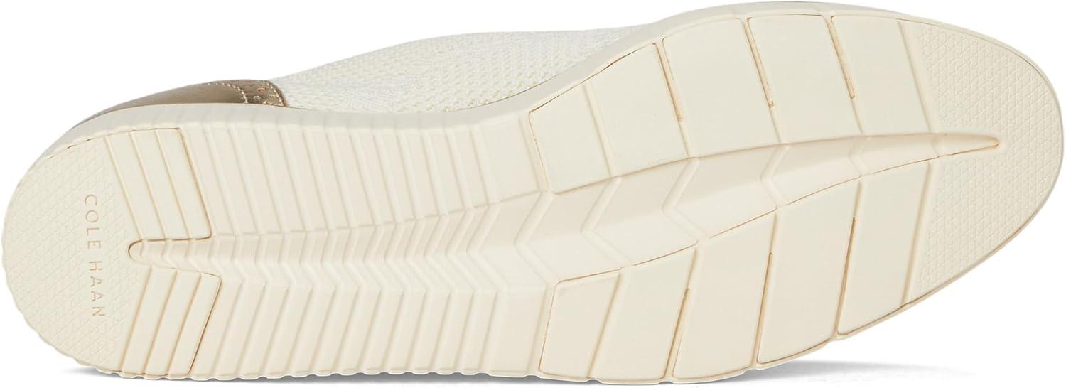 imageCole Haan Womens Grand City Platform Stitchlite OxfordsIvory KntGoldIvr