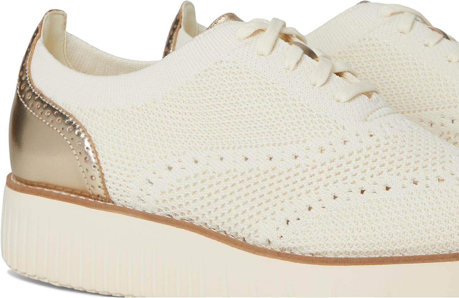 imageCole Haan Womens Grand City Platform Stitchlite OxfordsIvory KntGoldIvr
