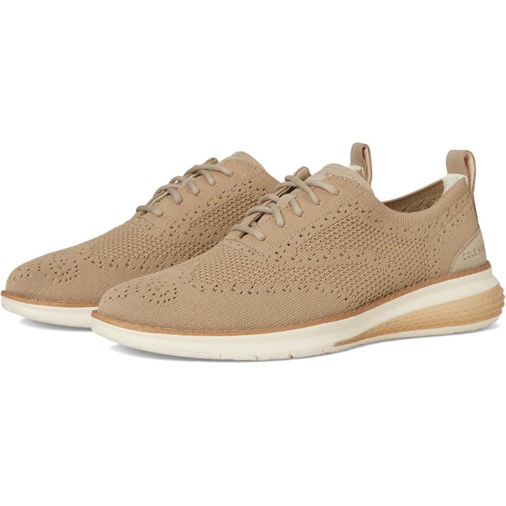 imageCole Haan Mens Og Energyweave Stitchlite Wing OxfordsRyeIvoryNatural