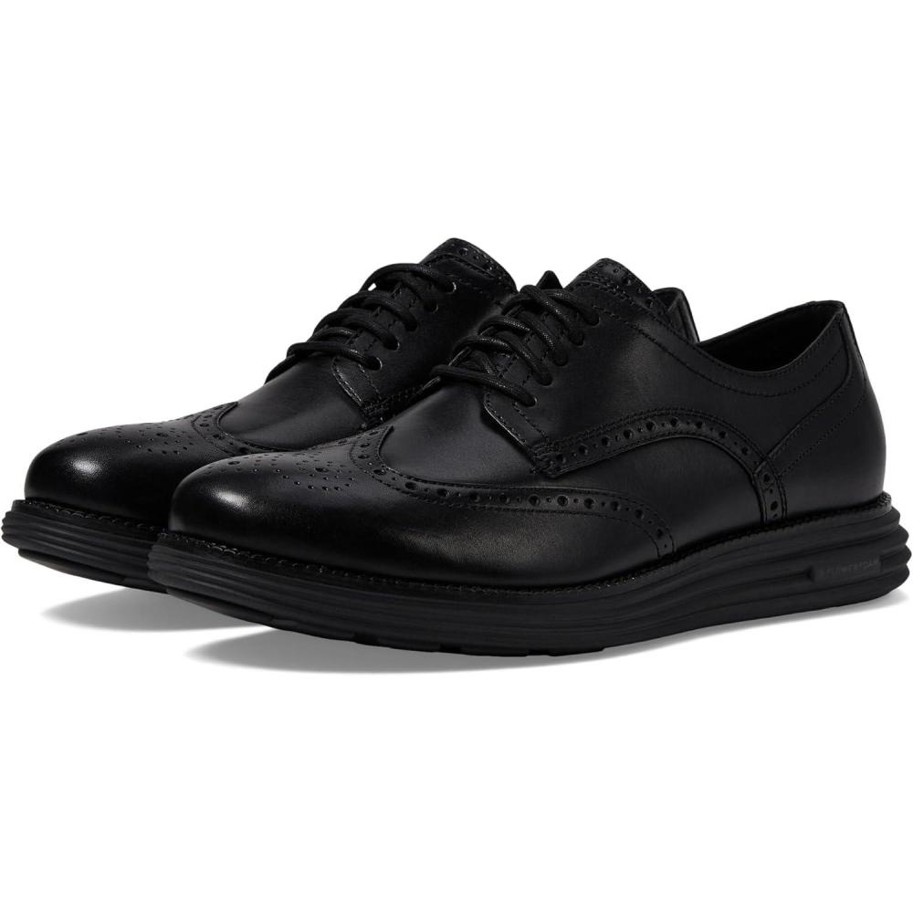 imageCole Haan Mens Originalgrand Remastered Wing Tip OxfordBlackBlack