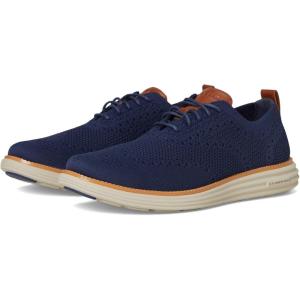 Cole Haan Men’s Originalgrand Remastered Stitchlite Oxfords(Marine Blue)