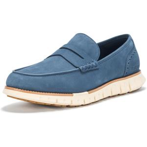 Cole Haan Men’s Zerogrand Remastered Penny Loafers(Big Dip Nbk/Tan)