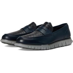 Cole Haan Men’s Zerogrand Remastered Penny Loafers(Navy Blzr/Lava Smk)