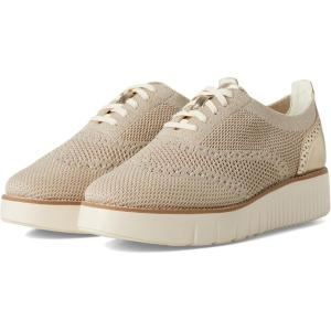 Cole Haan Women’s Grand City Platform Stitchlite Oxfords(Rye/Gold Knt/Ivry)