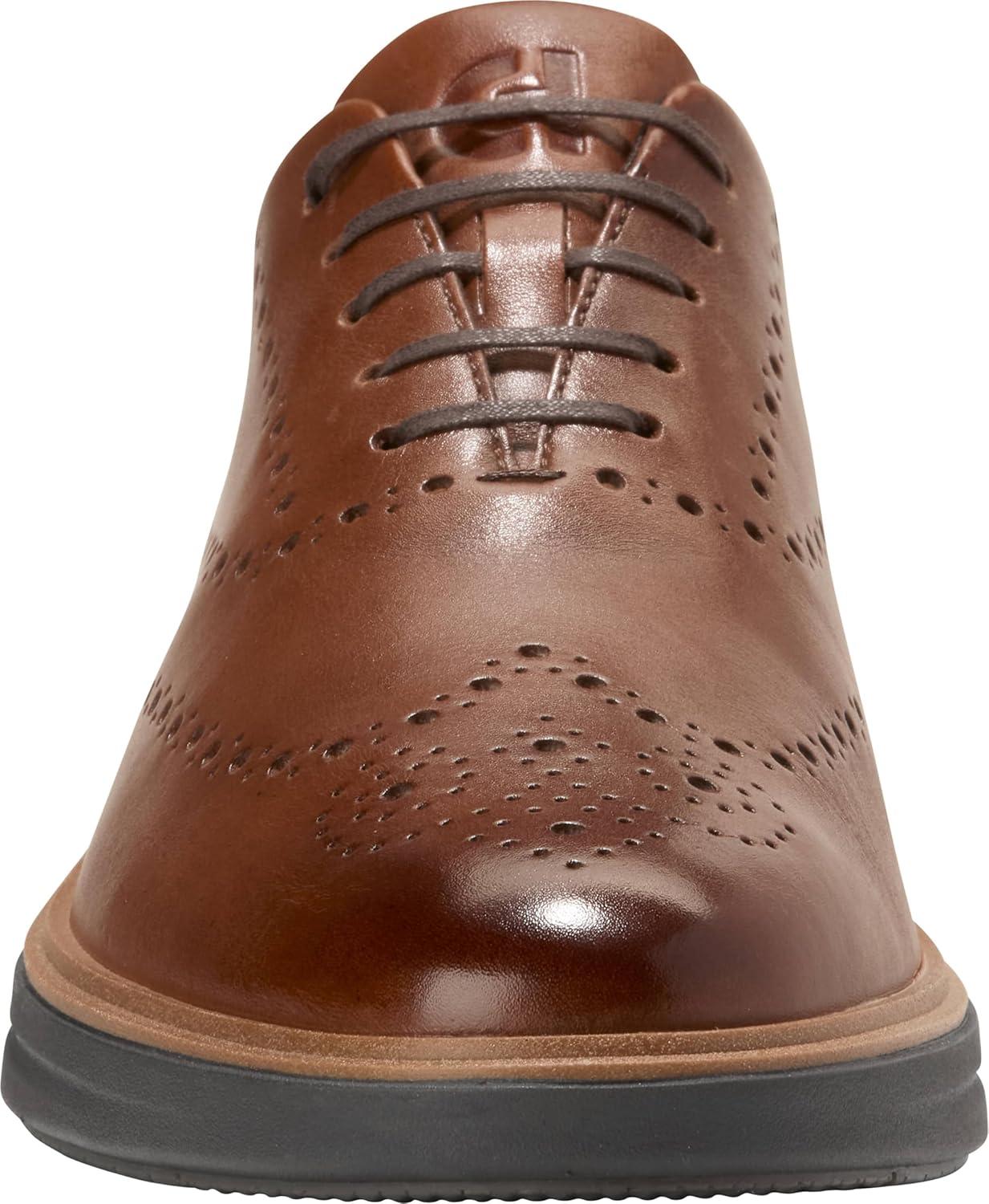 imageCole Haan Mens Originalgrand Cityspectre Wingtip OxfordBrtsh TanNatural
