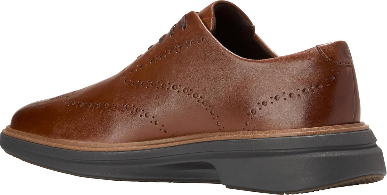 imageCole Haan Mens Originalgrand Cityspectre Wingtip OxfordBrtsh TanNatural