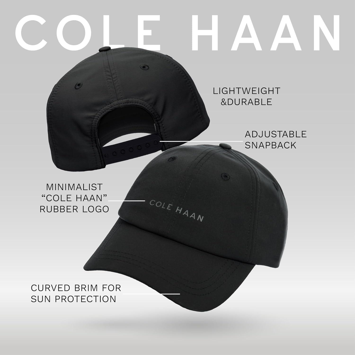 imageCole Haan Mens Sporty Baseball CapBlack