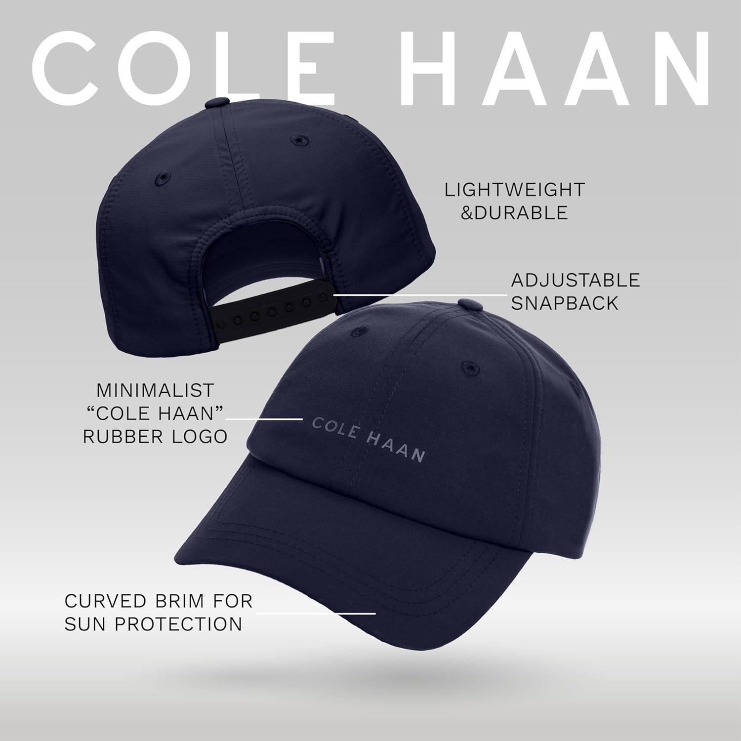 imageCole Haan Mens Sporty Baseball CapEvening Blue