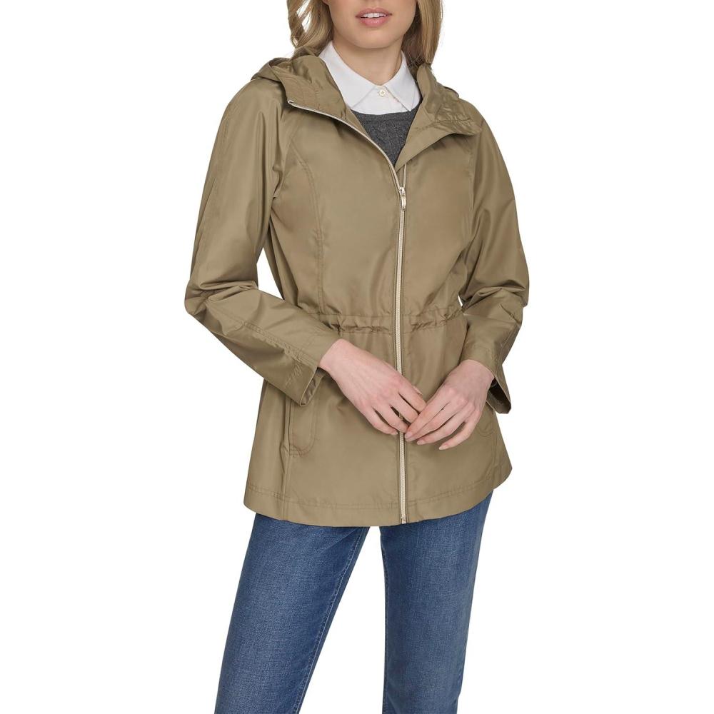 imageCole Haan Womens Travel Packable Rain JacketSage