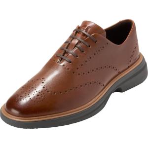 Cole Haan Men’s Originalgrand Cityspectre Wingtip Oxford(Brtsh Tan/Natural)