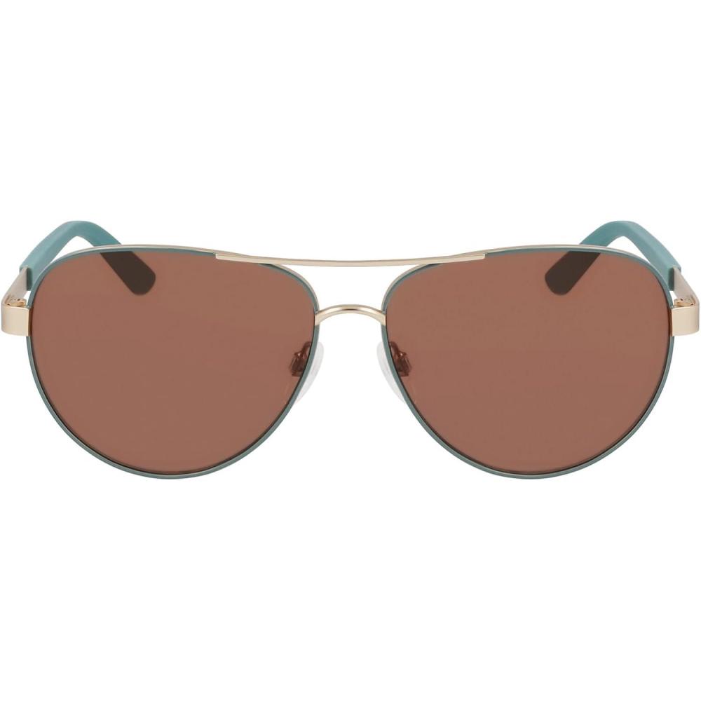 imageCOLE HAAN CH6501 Polarized Pilot Sunglasses Olive 5813140