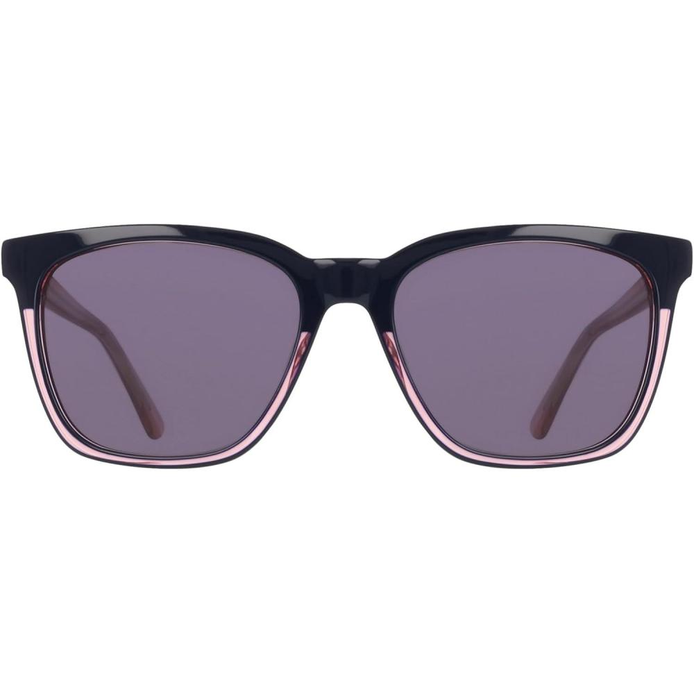 imageCOLE HAAN CH6506 Polarized Square Sunglasses Navy Blush 5719145