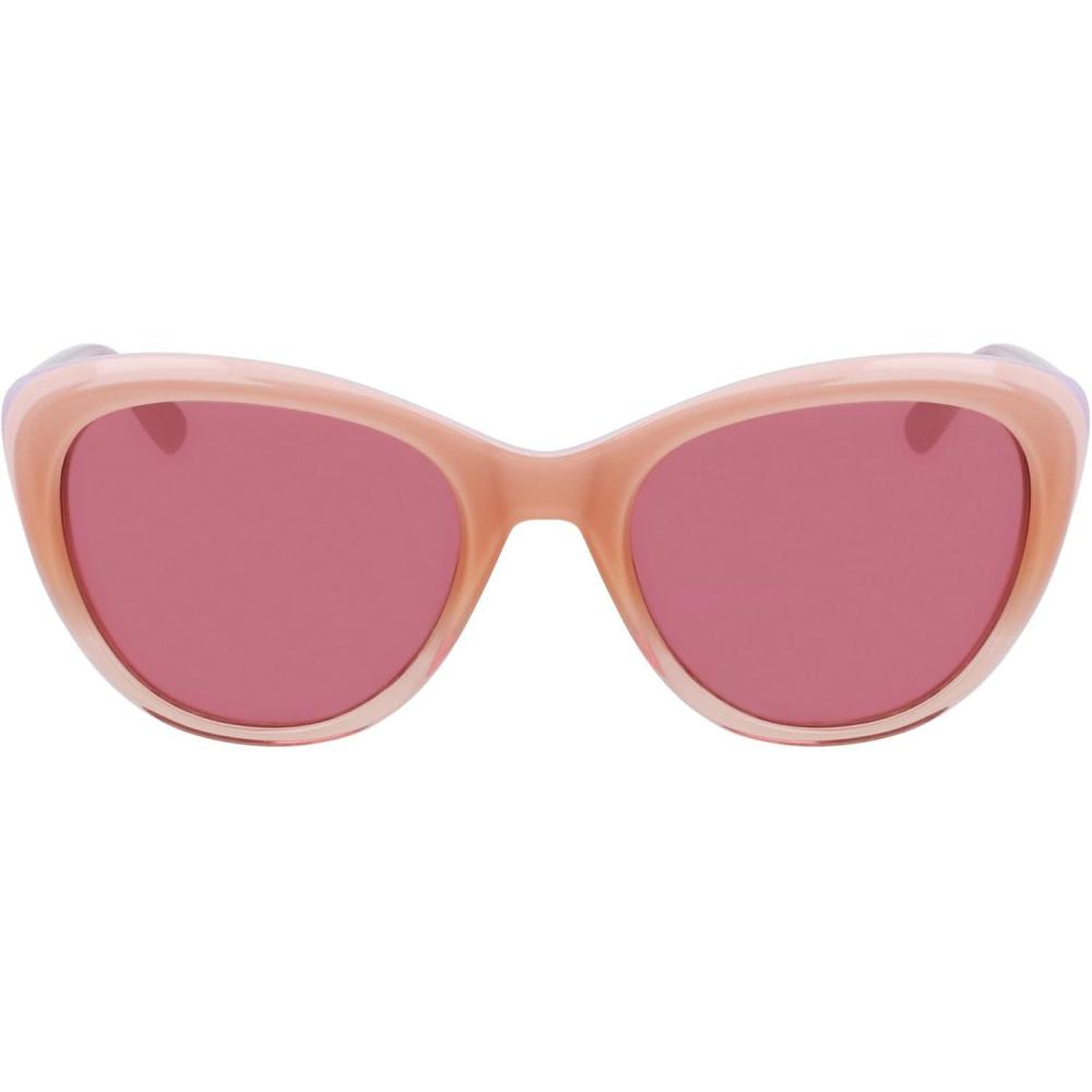 imageCOLE HAAN Womens CH7087 Polarized Cat Eye Sunglasses Blush Gradient 5320140