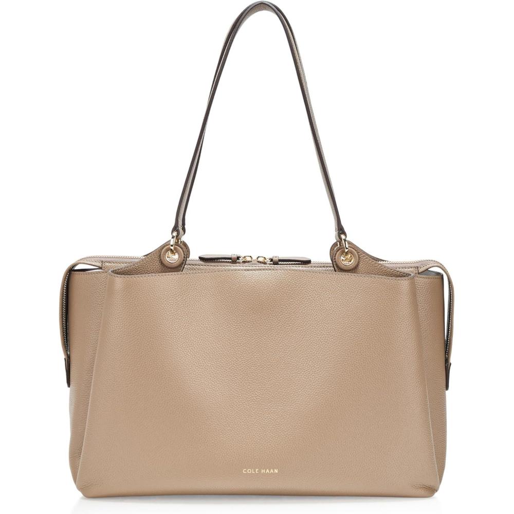 imageCole Haan HandbagMidtown Leather Work ToteIrish Coffee