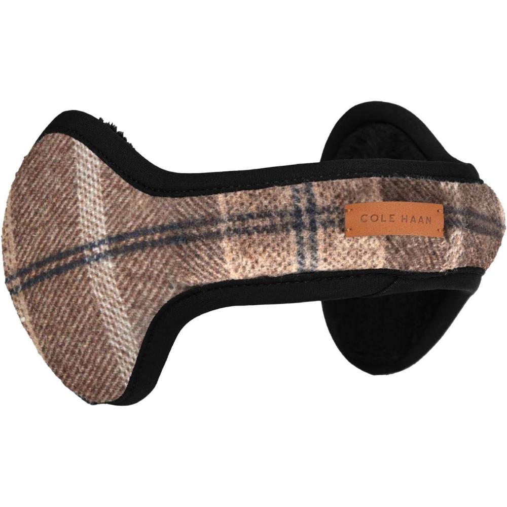 imageCole Haan Mens Heritage BehindTheHead EarmuffOxford Tan Multi