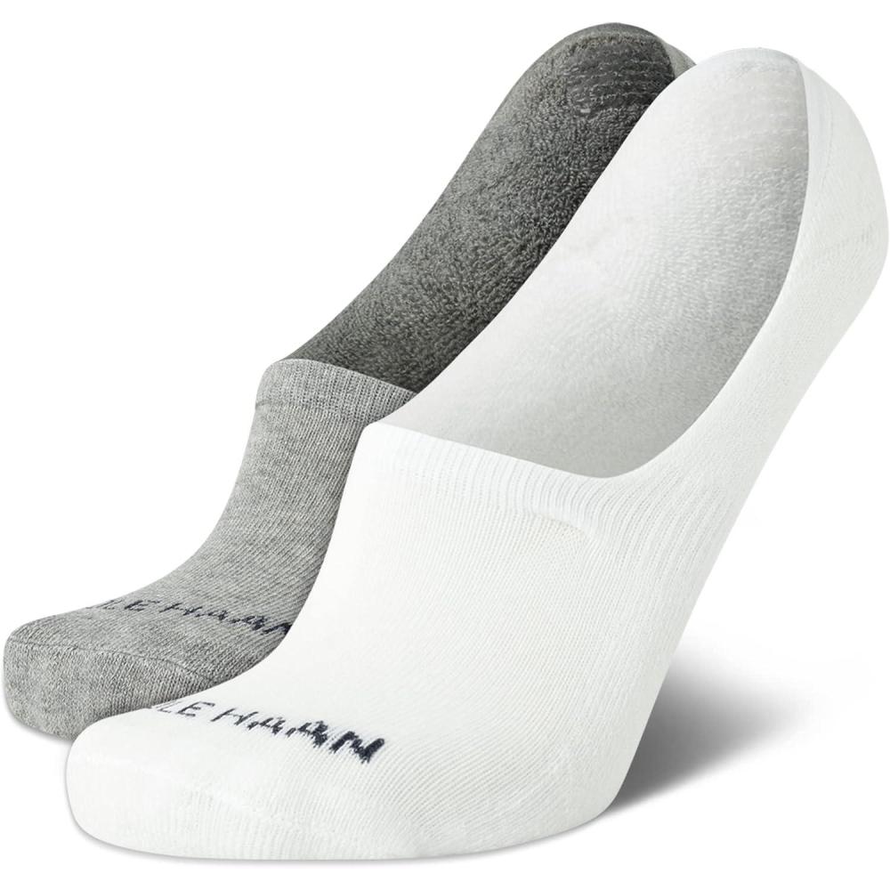 imageCole Haan Mens No Show Comfort Cushion Liner Socks 2 PairsWhite