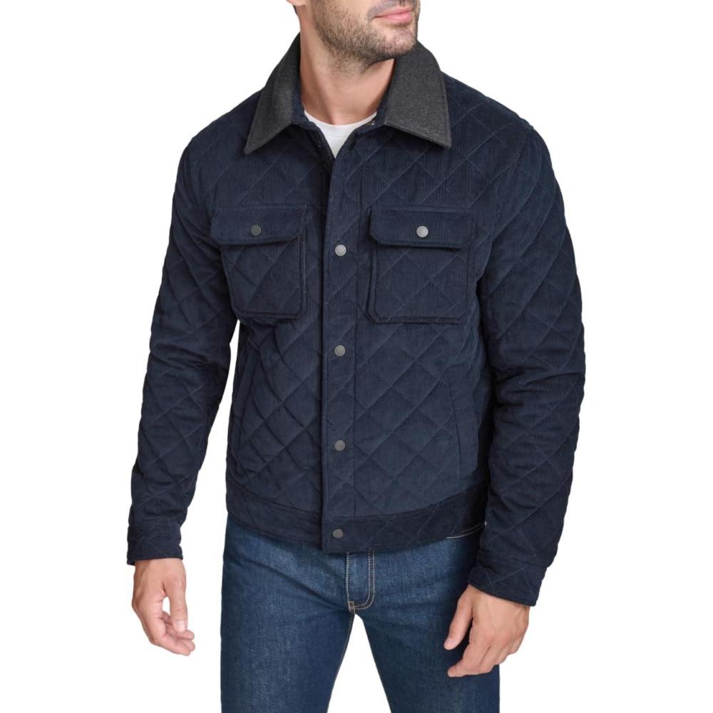 imageCole Haan Mens Versatile Soft Casual JacketNavy
