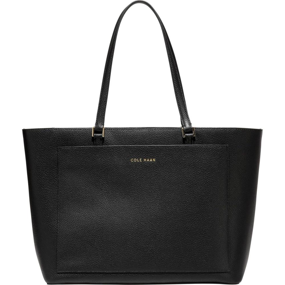 imageCole Haan The Elyse Leather ToteBlack
