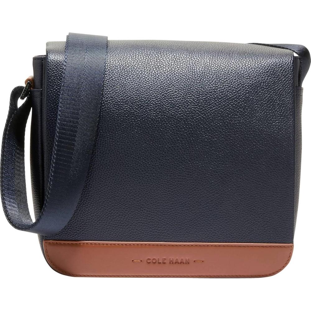 imageCole Haan Triboro Small Messenger Navy BlazerNew BT