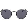 imageCOLE HAAN CH6502 Polarized Round Sunglasses Black 5321140