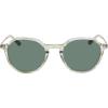 imageCOLE HAAN CH6503 Polarized Panto Sunglasses Green Horn 5221140