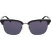 imageCOLE HAAN CH6505 Polarized Square Sunglasses Black 5418140