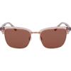 imageCOLE HAAN CH6505 Polarized Square Sunglasses Taupe Crystal 5418140