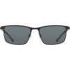 imageCOLE HAAN Mens CH6087 Polarized Rectangular Sunglasses Black 5617140