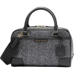 Cole Haan Beverly Small Satchel(Herringbone Twd/Bl)