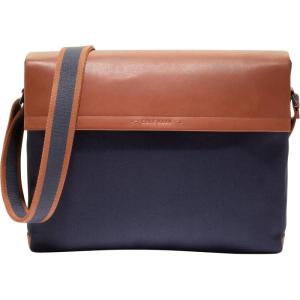 Cole Haan Judson Brushed Twill Messenger(Ch Midnight Mn/Bt)
